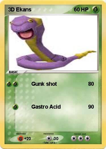 Pokemon 3D Ekans