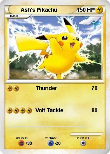 Pokemon Ash's Pikachu