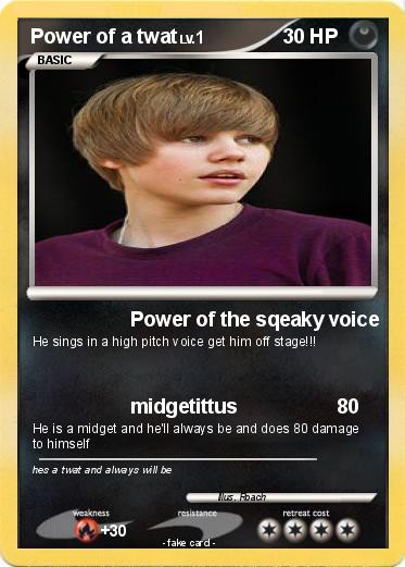 Pokemon Power of a twat