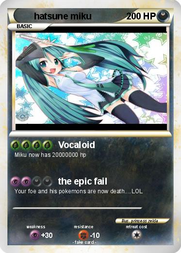 Pokemon hatsune miku
