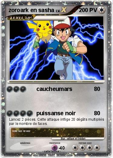 Pokemon zoroark en sasha