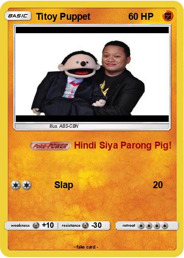 Pokemon Titoy Puppet