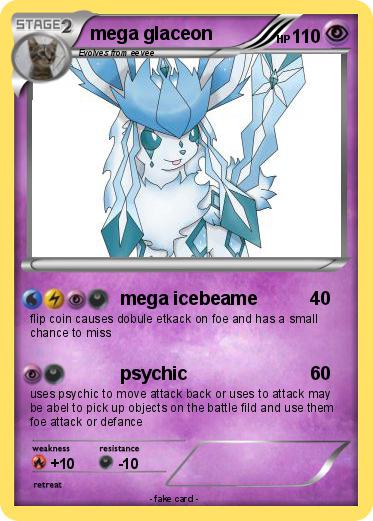 Pokemon mega glaceon