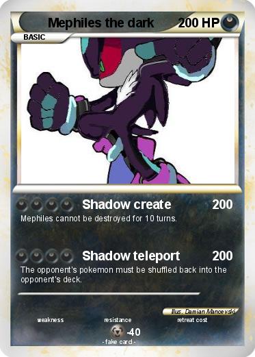 Pokemon Mephiles the dark