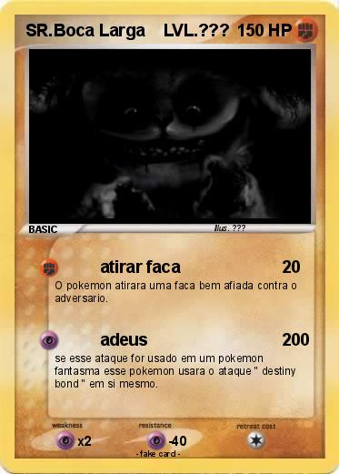 Pokemon SR.Boca Larga    LVL.???