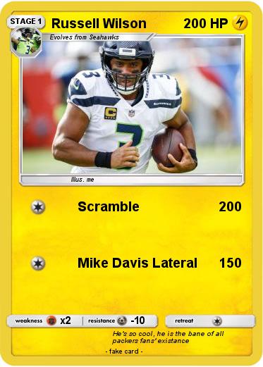 Pokemon Russell Wilson