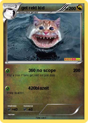 Pokemon get rekt kid