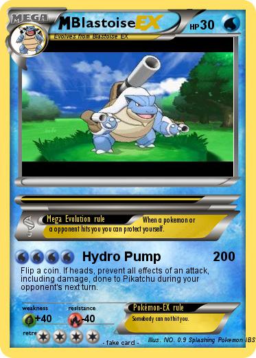 Pokemon Blastoise