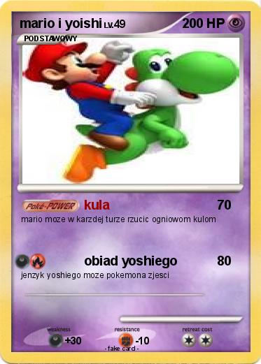 Pokemon mario i yoishi