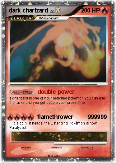 Pokemon dark charizard