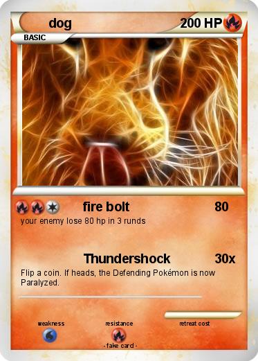 Pokemon dog