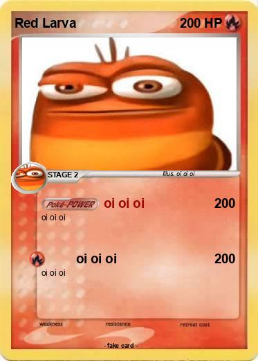 Pokemon Red Larva