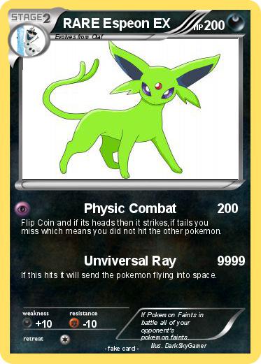 Pokemon RARE Espeon EX