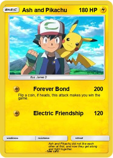 Pokemon Ash and Pikachu