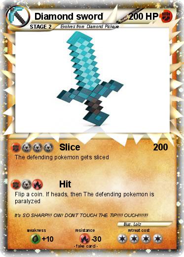 Pokemon Diamond sword
