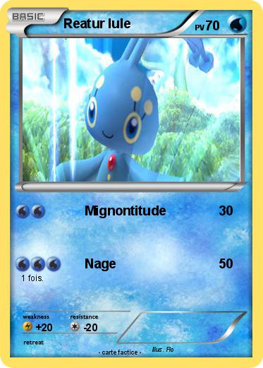 Pokemon Reatur lule
