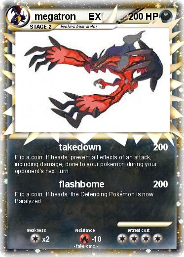 Pokemon megatron     EX