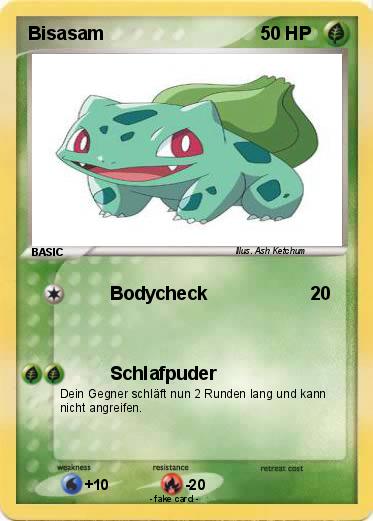 Pokemon Bisasam