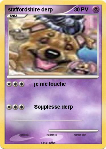 Pokemon staffordshire derp