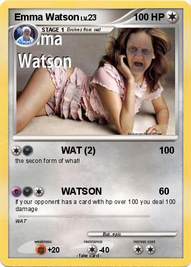 Pokemon Emma Watson