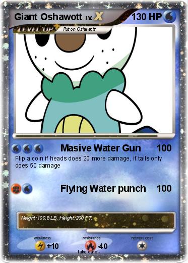 Pokemon Giant Oshawott