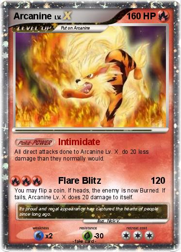 Pokemon Arcanine