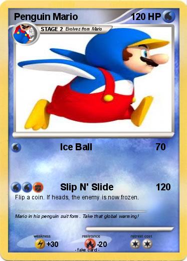 Pokemon Penguin Mario