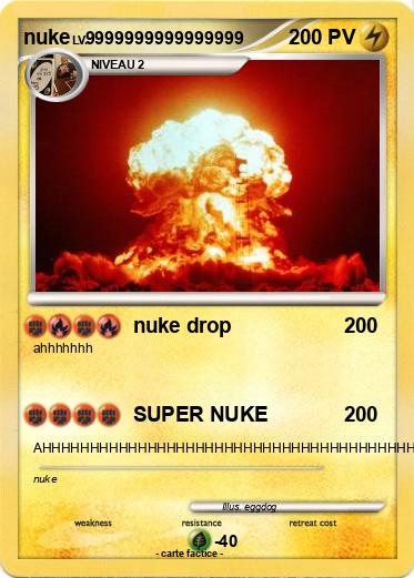 Pokemon nuke