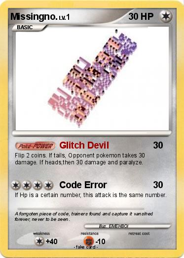 Pokemon Missingno.