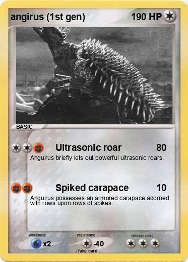 Pokemon angirus (1st gen)