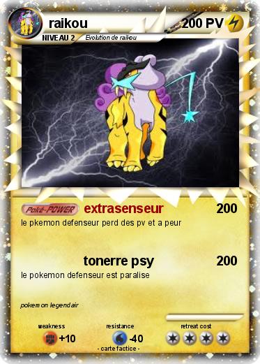 Pokemon raikou