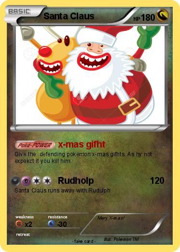Pokemon Santa Claus