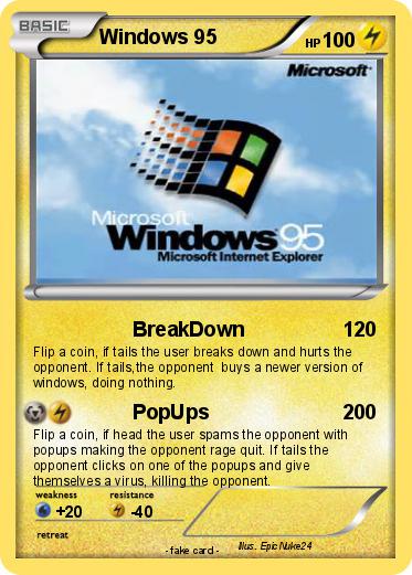 Pokemon Windows 95