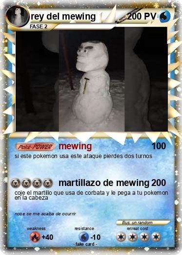 Pokemon rey del mewing