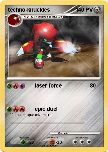 Pokemon techno-knuckles