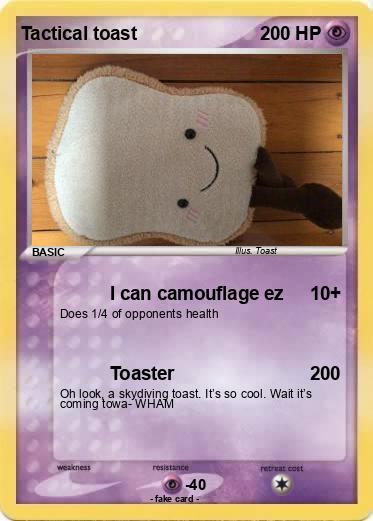 Pokemon Tactical toast