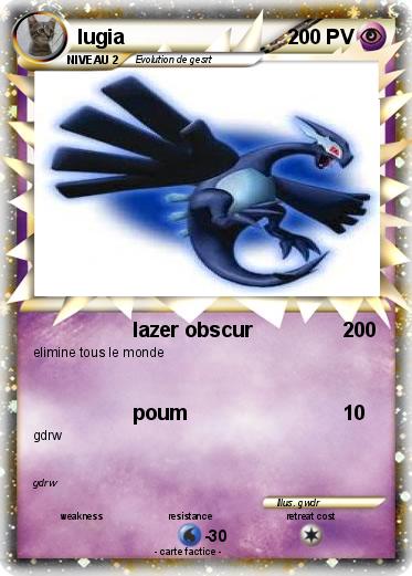 Pokemon lugia