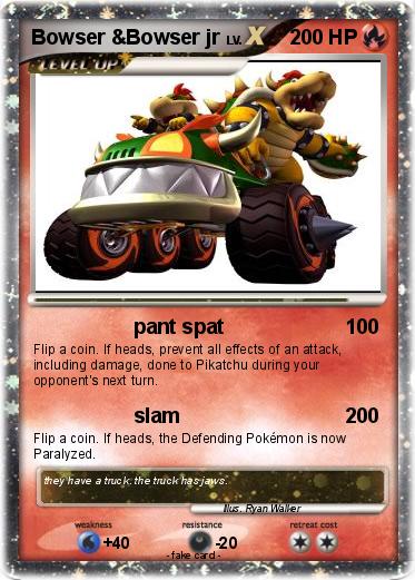 Pokemon Bowser &Bowser jr