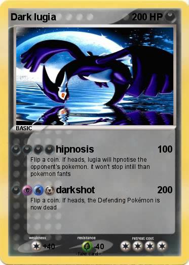 Pokemon Dark lugia