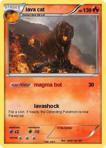 Pokemon lava cat