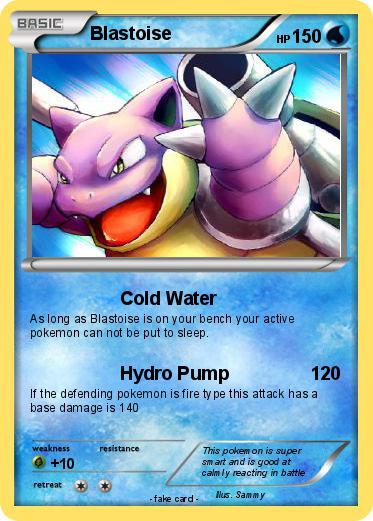 Pokemon Blastoise