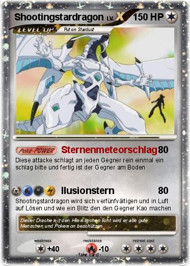 Pokemon Shootingstardragon