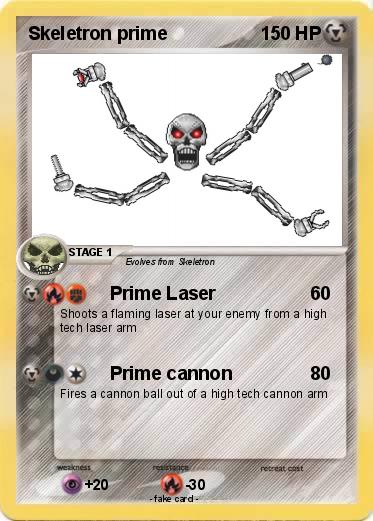 Pokemon Skeletron prime