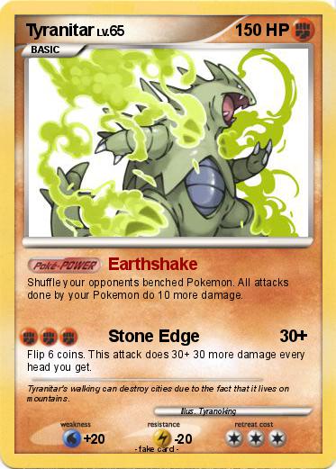Pokemon Tyranitar