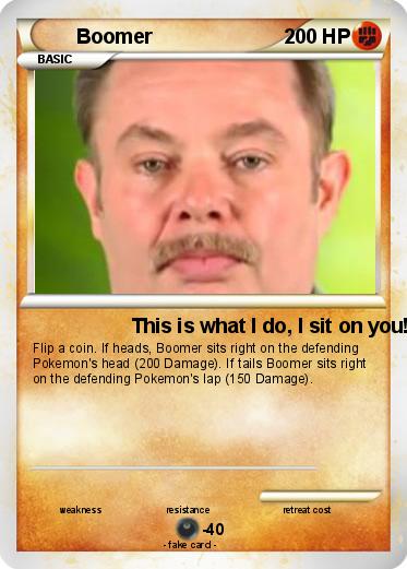 Pokemon Boomer