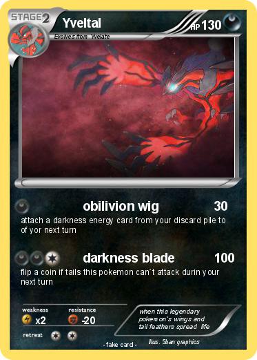 Pokemon Yveltal