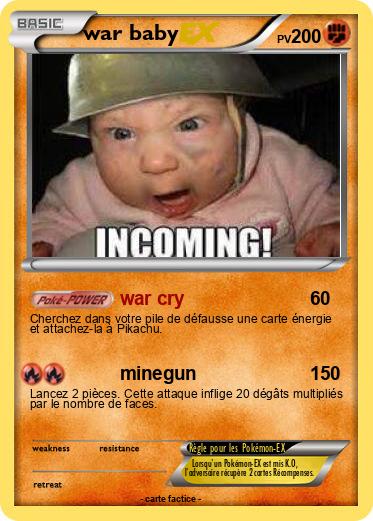 Pokemon war baby