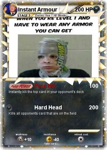 Pokemon Instant Armour