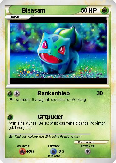 Pokemon Bisasam