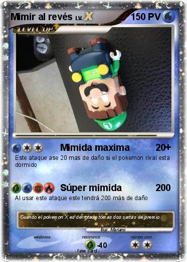 Pokemon Mimir al revés